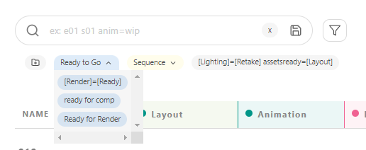 Filtered Group Example